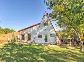 Steps to Lake! Charming Cabin Pool Access and Decks