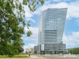 Apartament Hanza Tower 1412, готель біля визначного місця Galaxy Shopping Centre, у Щецині