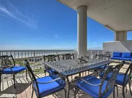 Beachfront Condo with Pool in Galveston!