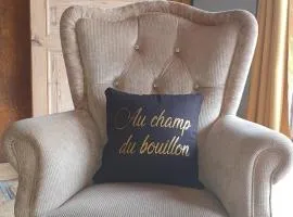 Gite Au champ du bouillon proche de Pairi Daiza wellness en option