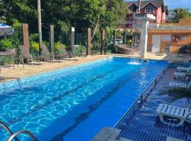Pousada Acqua Infinity PISCINA CLIMATIZADA PÉ NA AREIA, hotelli kohteessa Bertioga