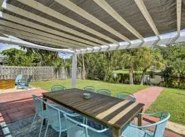 Merritt Island Home Fire Pit and Canal Access!