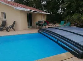 Gite T2 Tarnos avec piscine