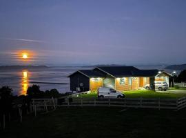 달카우에에 위치한 코티지 Bella casa de campo con panorámica vista al mar