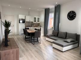 White apartment, 2 Chambre-Arrivée autonome-Wifi rapide, lägenhet i Liège