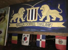 Koko De Rasta Coffee Lazy house, quarto em acomodação popular em Ban Khlong Haeng