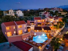 Theos Village Apartments, hotel cerca de Monasterio Franciscano de Agios Fragkiskos, Kato Daratso