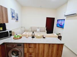 Tidy 1BHK flat, centralized FWC events location., budget hotel in Doha