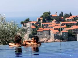 Villa Geba Boutique Hotel, hótel í Sveti Stefan