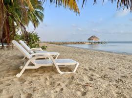 Casita Caribe en reserva natural, playa privada, kayaks, wifi, aire acondicionado, hotel en San Onofre