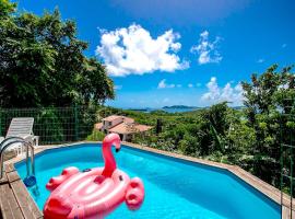 Magnifique villa avec piscine – hotel w mieście Le Robert
