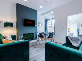 크루에 위치한 아파트 Spacious 4-bed house in Crewe by 53 Degrees Property, ideal for Business & Contractors - Sleeps 7