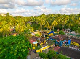 Whoopers hostel Palolem โรงแรมราคาถูกในปาโลเลม