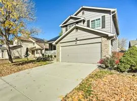 Peaceful Thornton Home with Multi-Level Deck!