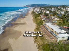 Sailor Jack Oceanfront Motel، فندق رخيص في مدينة لينكولن