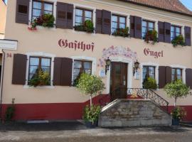 Gasthof Engel, отель, где разрешено размещение с домашними животными в городе Dottingen