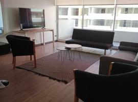 Espectacular depto Moderno 22, hotel with parking in Santiago