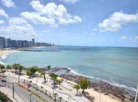 Villa Costeira Flat vista mar praia Beira Mar a Fortaleza, hotel in Fortaleza