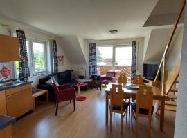 Ferienwohnung Weitblick Breege, hotell i Breege