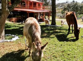 La Granja de Papá Alberto, farm stay in Puembo