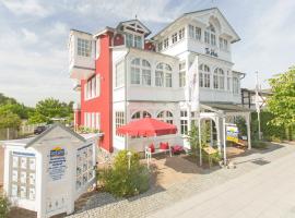 Villa "To Hus" in Sellin - Appartement 02 mit Kamin und Balkon