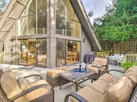 Creekside Chalet with Hidden Spa and Private Beach!