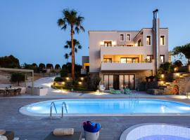 Villa Natura - With Private Pool, hotel a Tria Monastiria