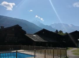 Appartement aux pieds des pistes / piscine, hotel en Saint-Gervais-les-Bains