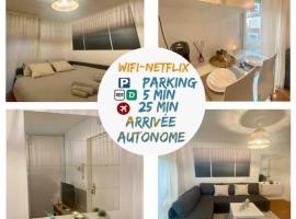 Superbe Appartement cosy et calme avec un parking, hotel in Corbeil-Essonnes