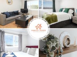 Spacious 3 bedroom house with wifi and car parking By Hinkley Homes Short Lets & Serviced Accommodation, hotel v destinaci Waterloo