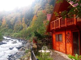 MJORA Bungalov Ayder, lodge in Güroluk