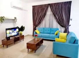 Desaru Sweet and Cozy Home,11pax, Mini Pool, Beach ,Waterpark, Wifi, BBQ