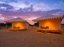 Helsinki Desert Camp, hotell i Jaisalmer