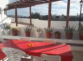 Sunny self-catering apartment Costa Teguise, Lanzarote, Spain