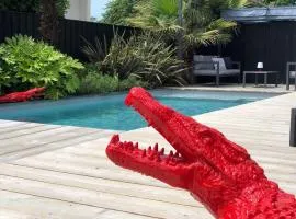 Nanie - Villa centre-ville, piscine, wifi - La Teste de Buch