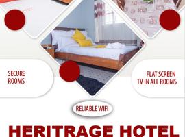 Heritage Villa Hotel & Accomodation, hotel em Kericho