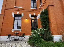 La Baigneuse maison avec jardinet et parking privé, à 200 m plage