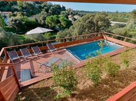 Villa Terrasse et Piscine à l'entrée de Porticcio, maison de vacances à Cauro