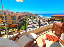 Apartamento Frente Mar Praia da Areia Branca, povoljni hotel u gradu 'Praia da Areia Branca'