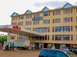 TRIPLINQ HOTEL & RESORT Meru, hotel sa Nkubu
