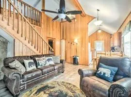 Grill and Fire Pit Peaceful Sevierville Cabin!