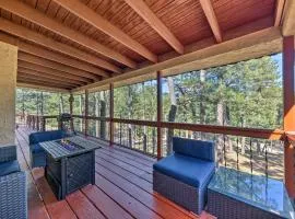 All-Season Alto Getaway with Fire Pit and Deck!