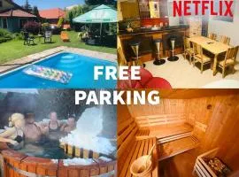 Party/Wellness House Pool/Hot tub/Sauna