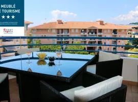 Port-Fréjus, LE PALADIEN, appartement 2 pièces climatisé, terrasse & parking