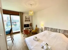 Salm, Coquet studio avec balcon