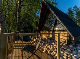 Laawu Kultainkoski, luxury tent in Kotka