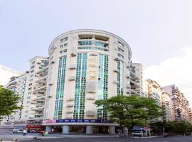 Viesnīca LanOu Hotel Wuhan CapitaMall Wusheng Road Metro Station rajonā Qiaokou District, pilsētā Uhaņa