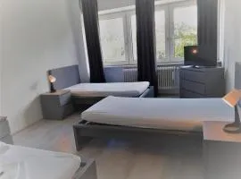 BoLA Ferienwohnung 7 Hamburg-Wandsbek 2 Betten, Küche, Bad