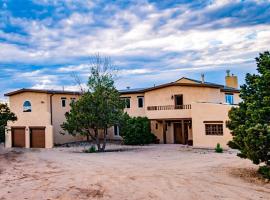 Adobe Mountain Villa, Casa de la Mañana, hotel v destinaci Ranchos de Taos