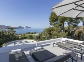 Magical Ibizan Villa Walking Distance To The Beach Es Vedra Style 6 Bedrooms Fabulous Sea Views San Jose